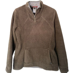 Women’s The North Face Furry Fleece Brown Size Large